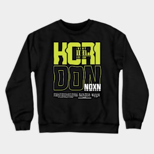 hori don Crewneck Sweatshirt